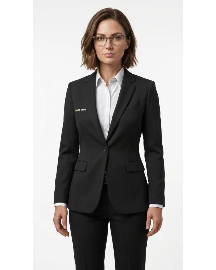 Veste de costume Thrifty - Noir - Femme