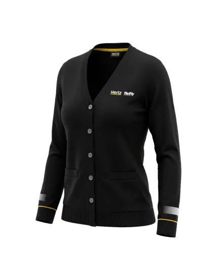 Cardigan Thrifty - Noir - Femme