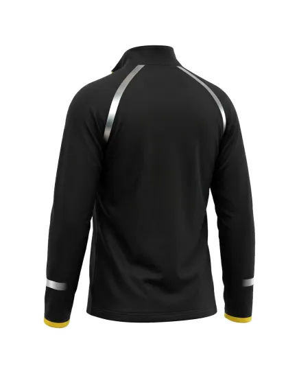 Sweat half zip Thrifty - Noir - Unisexe