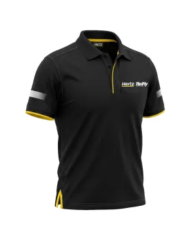 Polo manches courtes Thrifty - Noir - Homme